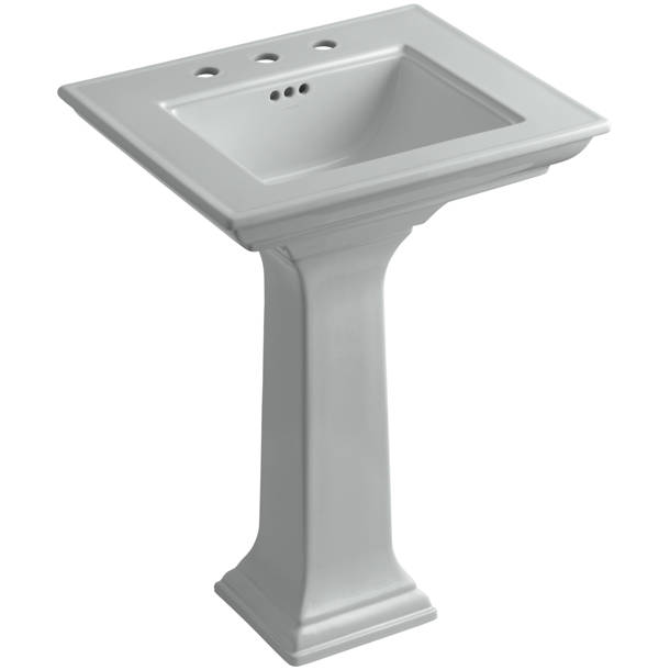 Kohler Memoirs Stately 24" Console Bathroom Sink with Overflow ...